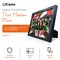iFrame Commemorative Sports Athletics Frames I Fits 5x7 Photograph, Real Wood Black Finish, Desktop, Table Or Wall Mount I Shatterproof Plexiglass I Made in the USA